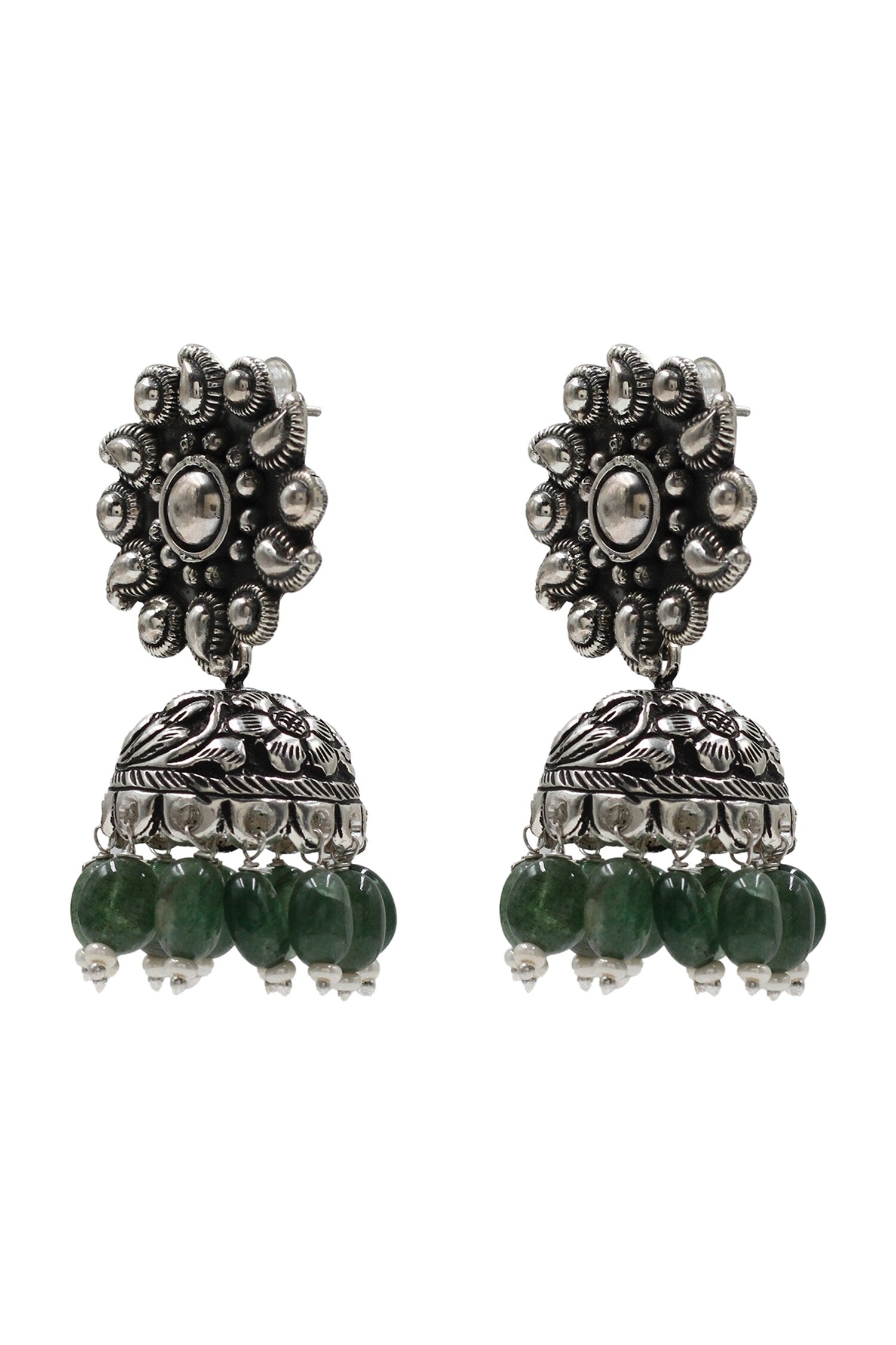 Designer Silver Earrings 