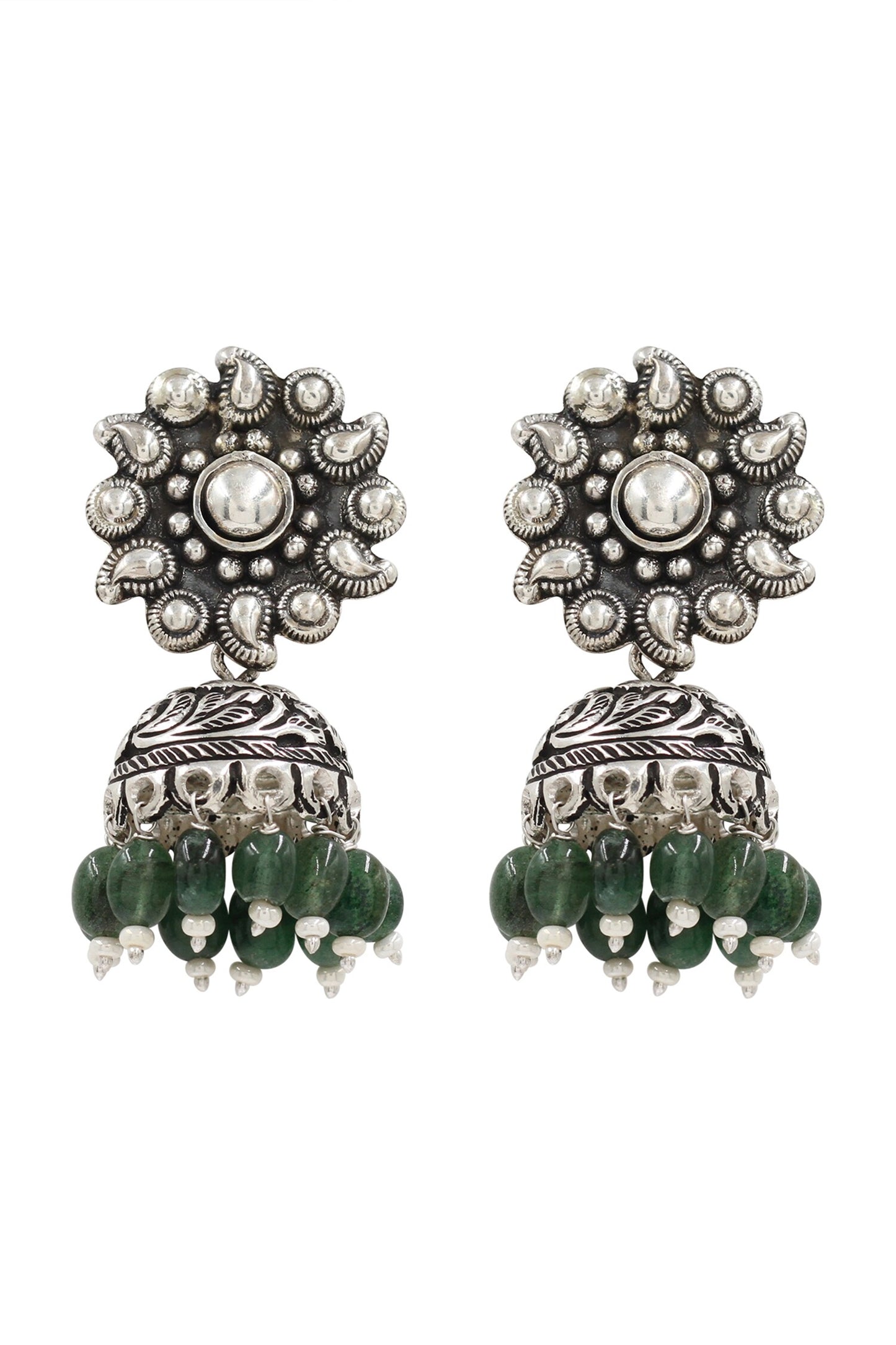 Designer Silver Earrings 
