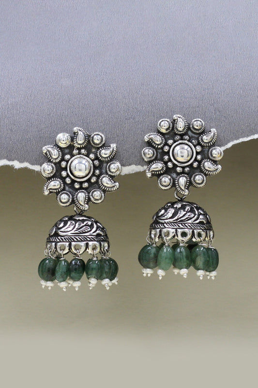 Designer Silver Earrings 