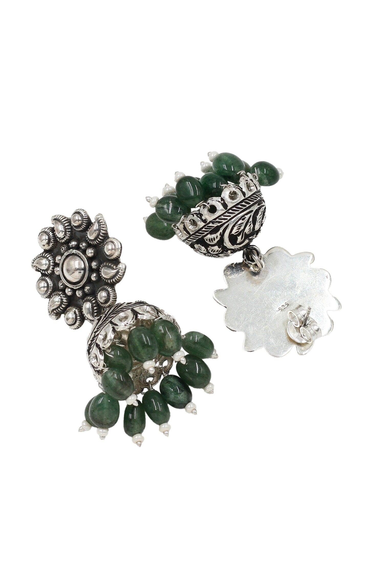 Designer Silver Earrings 