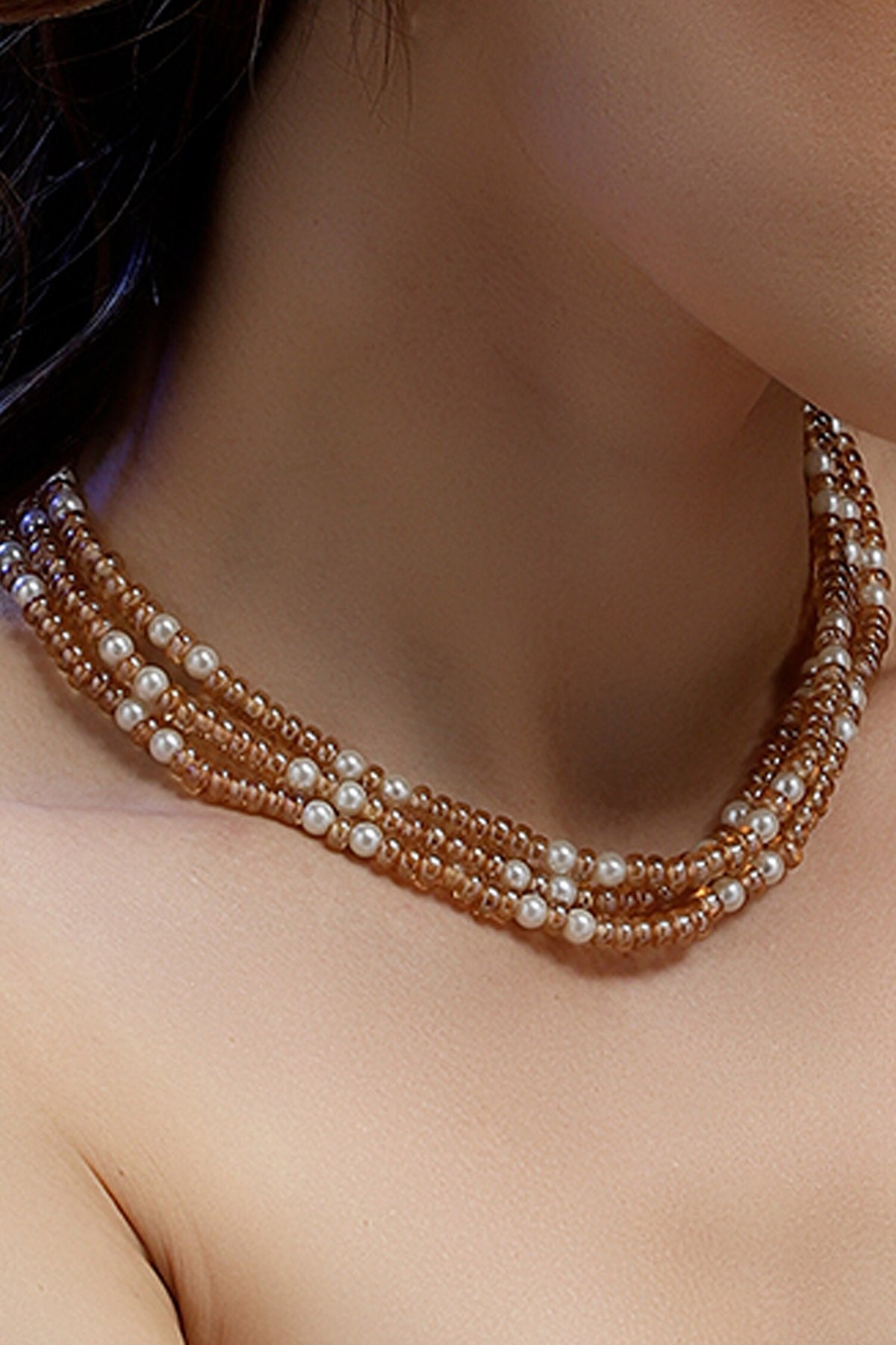 Dil-e-Gulabi Layered Necklace 