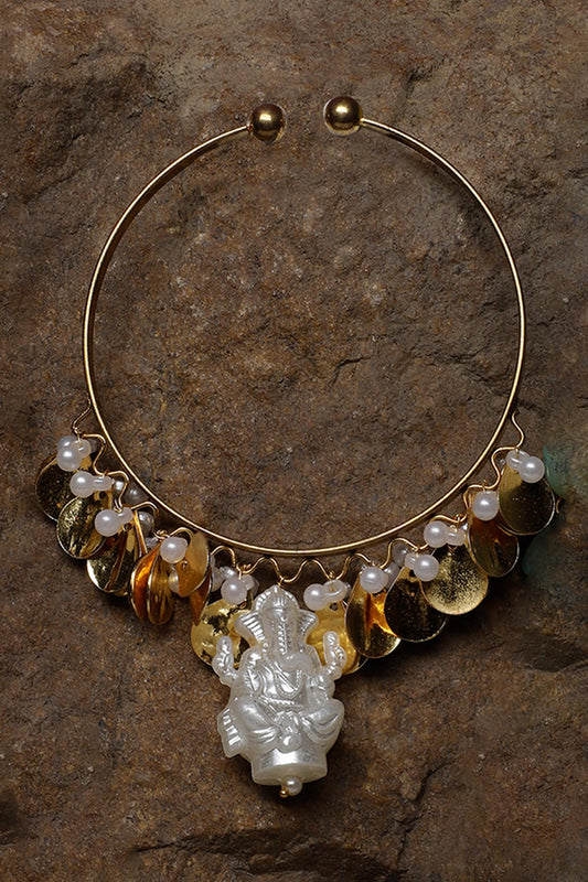 Gold-Plated Zard Khushi Bracelet 