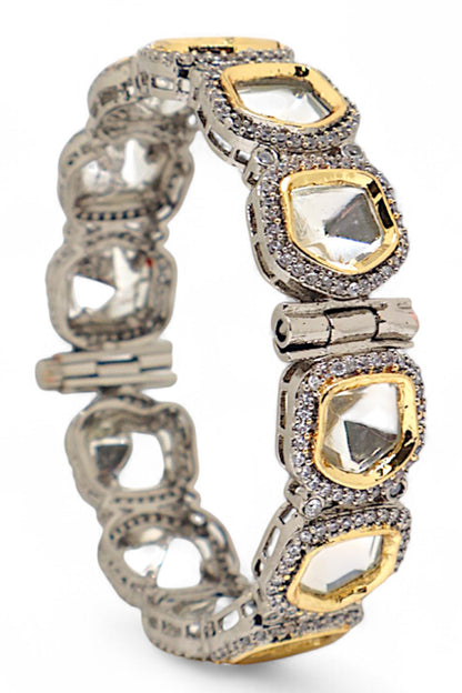Designer Imitation Polki Bangle 