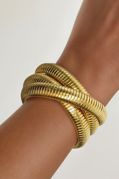 Gold Hand Made Bracelet 