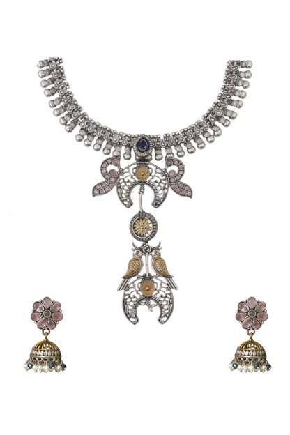 Antique Finish Necklace Set 