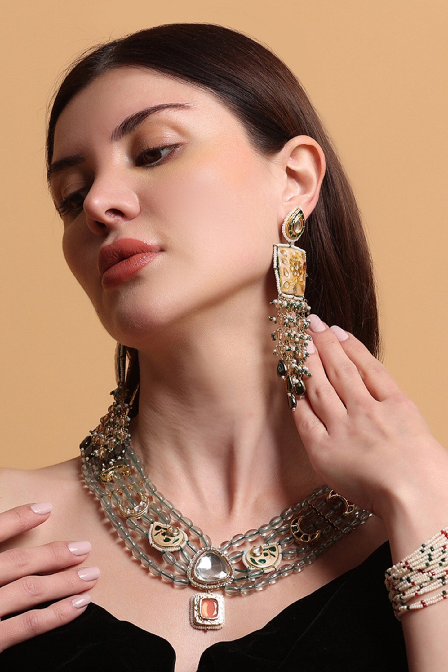 Abru Gul Drop Earrings 