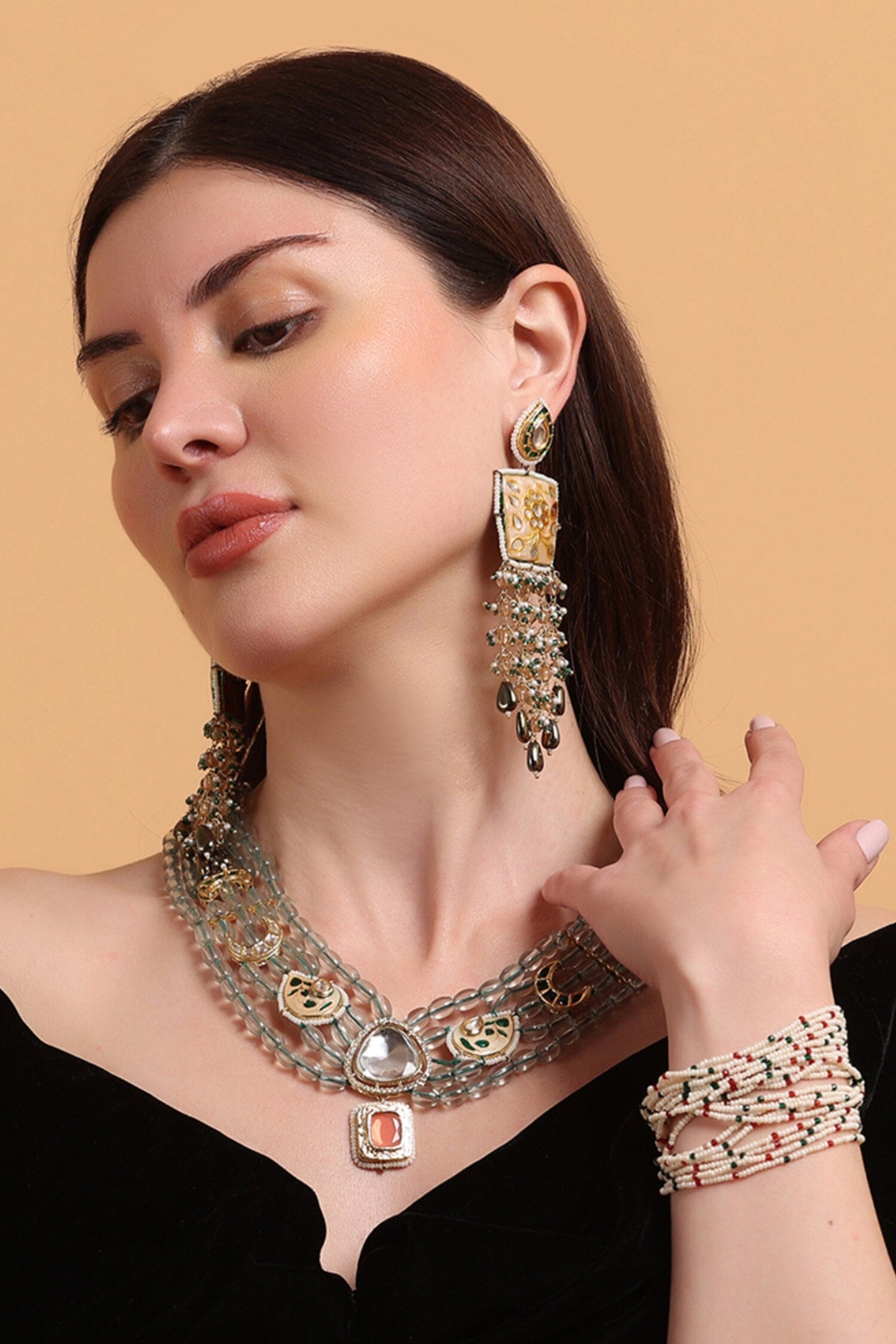Abru Gul Drop Earrings 