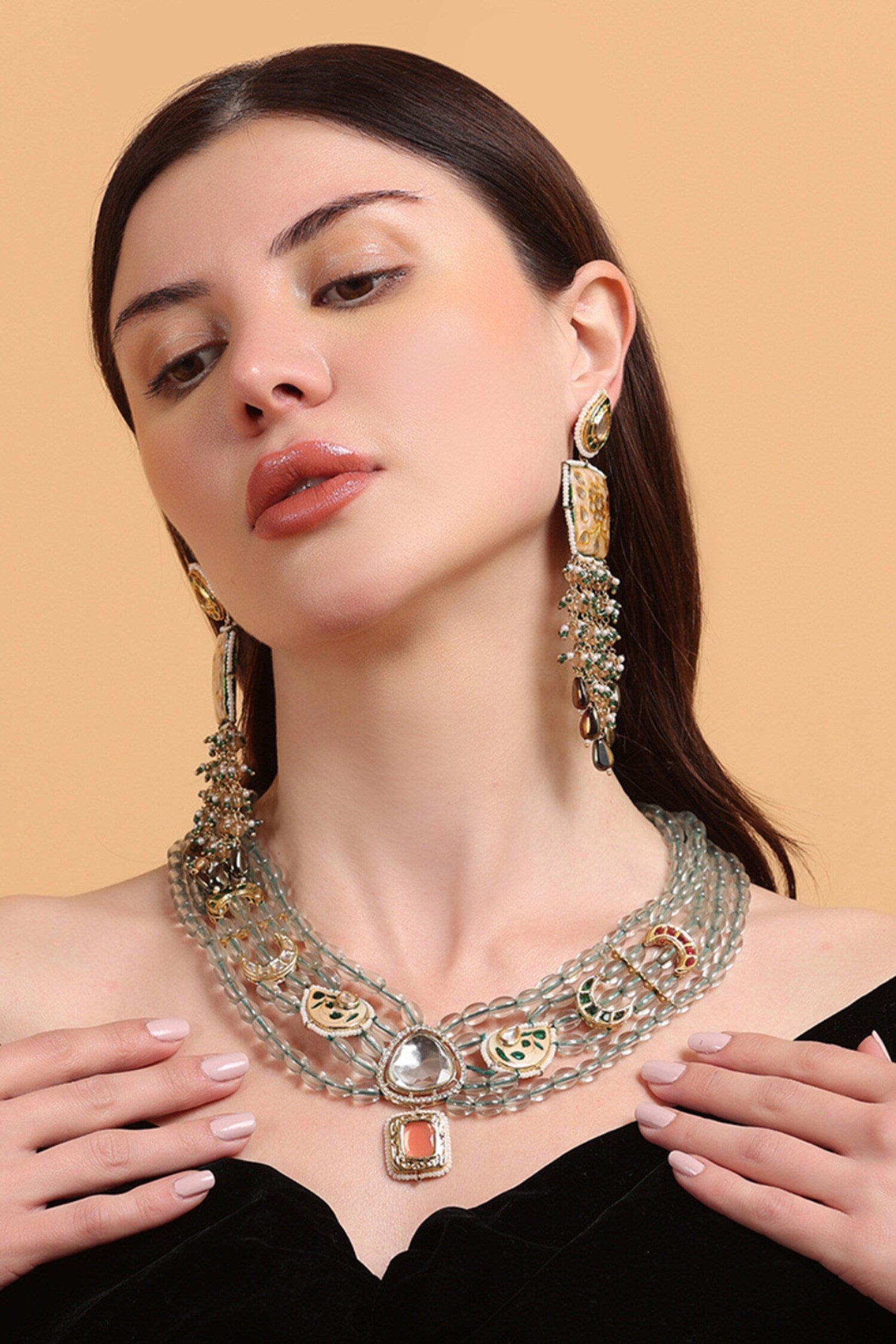 Abru Gul Drop Earrings 