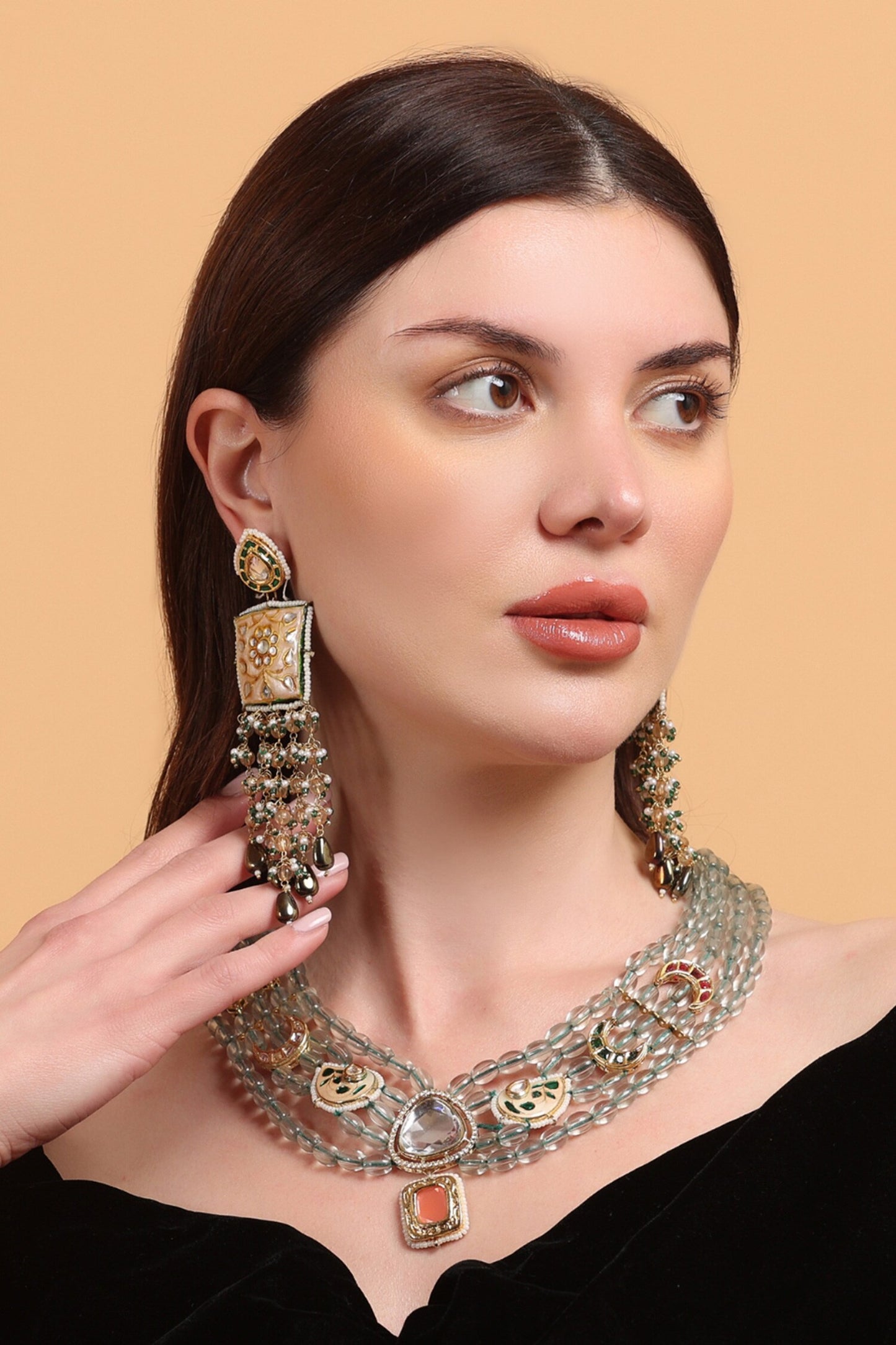 Abru Gul Drop Earrings 
