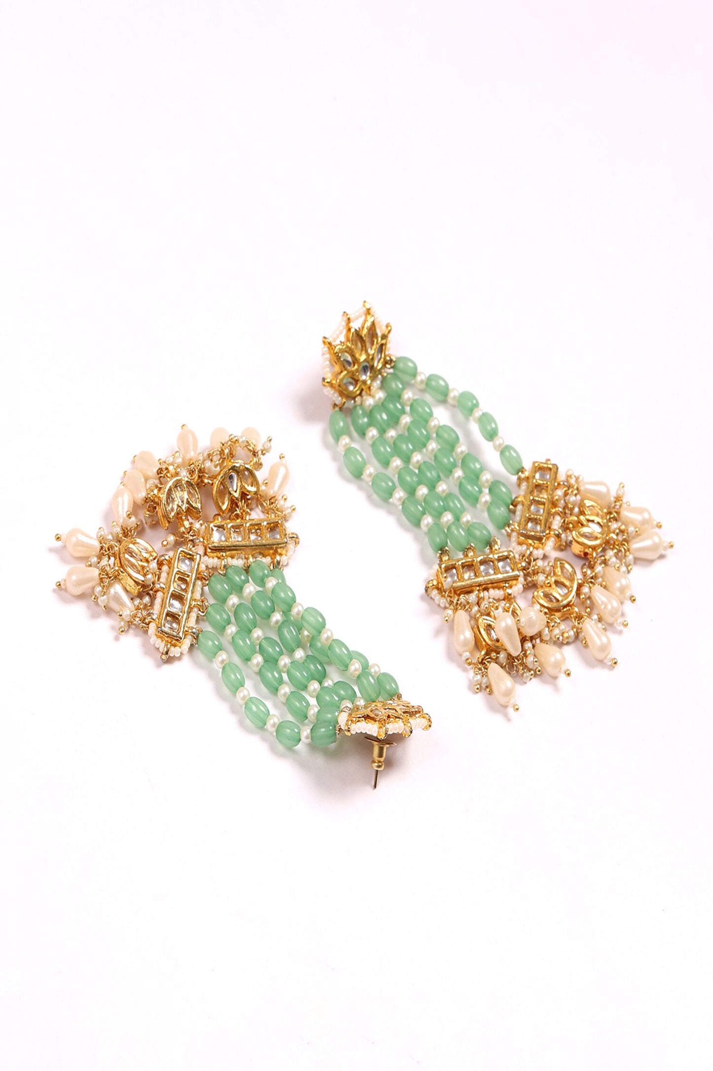 Sabz Khwab Drop Earrings 