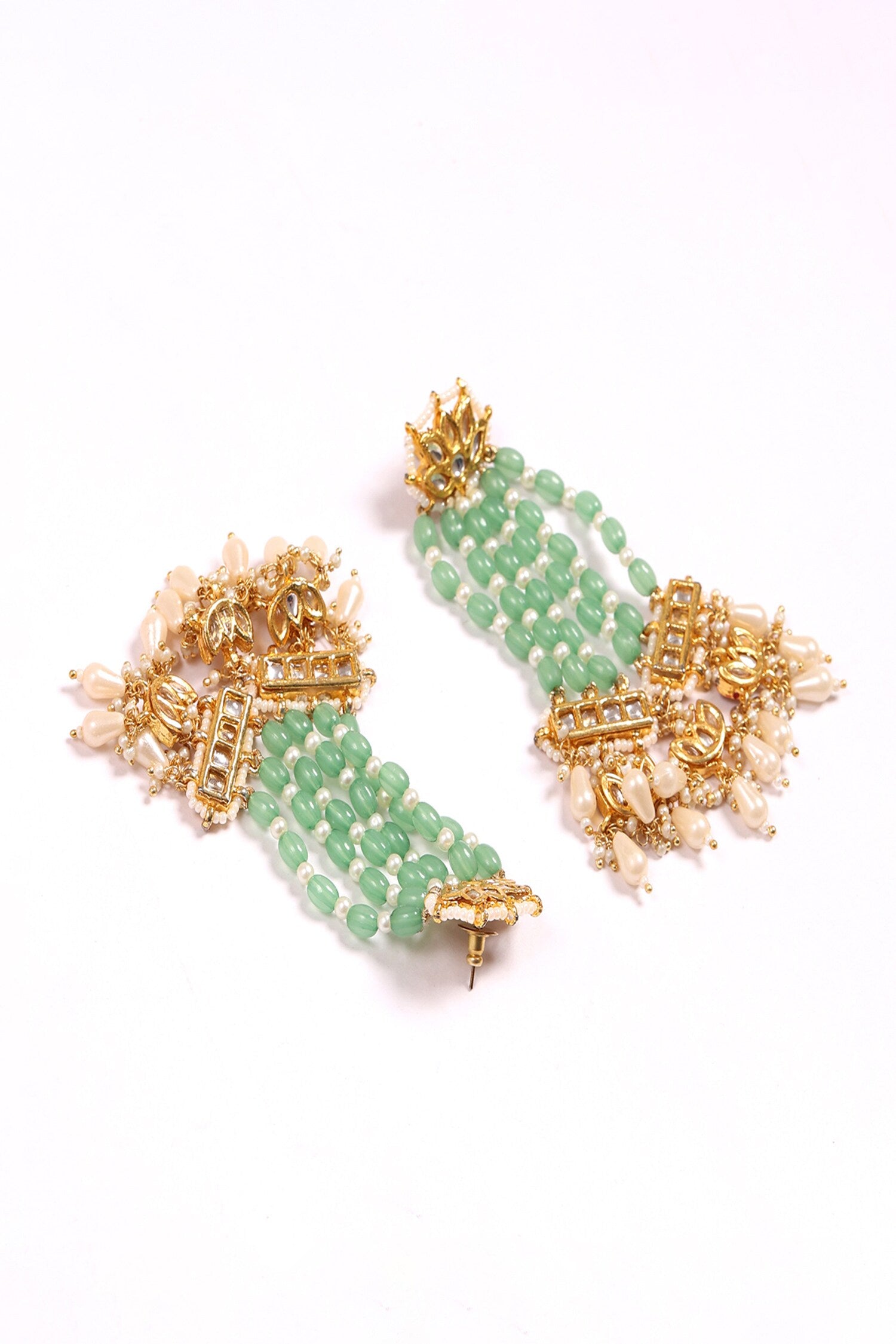 Sabz Khwab Drop Earrings 