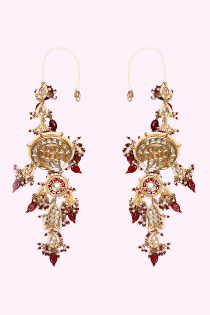 Khoon Sa Rang Drop Earrings 