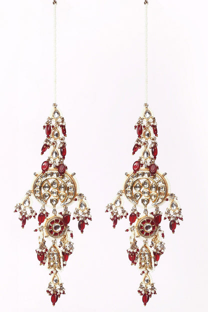 Khoon Sa Rang Drop Earrings 