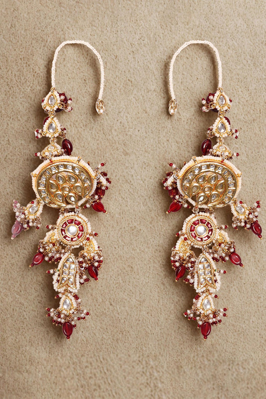Khoon Sa Rang Drop Earrings 
