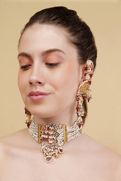 Khoon Sa Rang Drop Earrings 