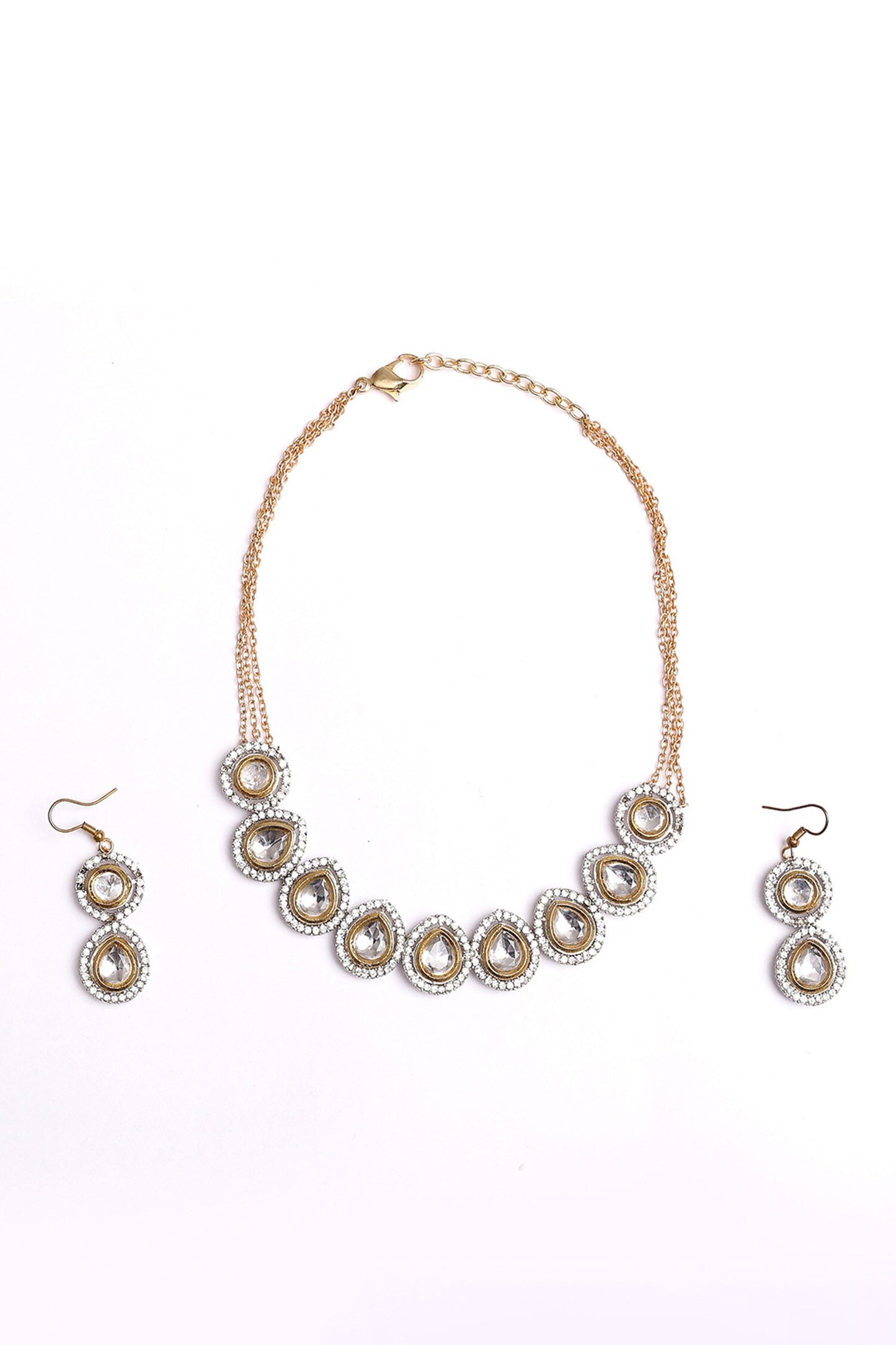 Sona Sa Asar Necklace with Earring 