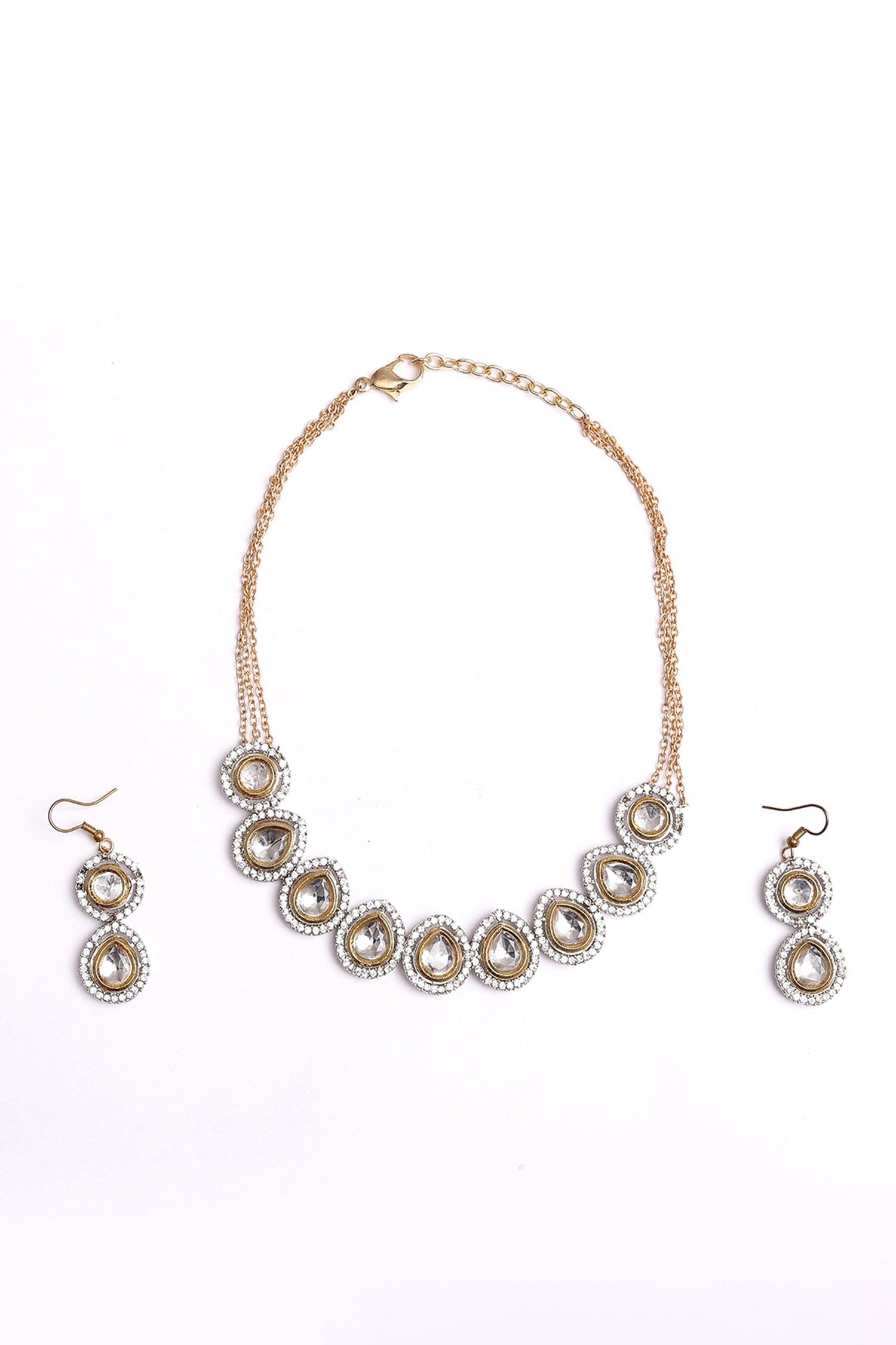Sona Sa Asar Necklace with Earring 