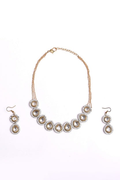 Sona Sa Asar Necklace with Earring 