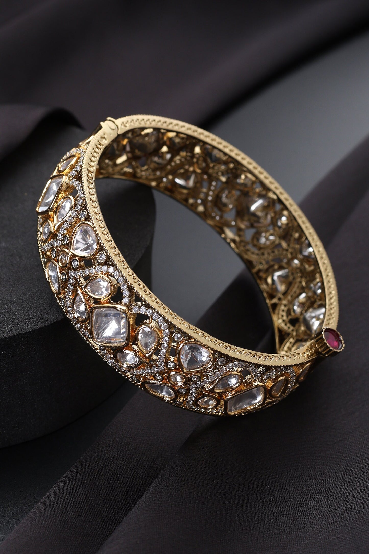 Gold Polki Kada 