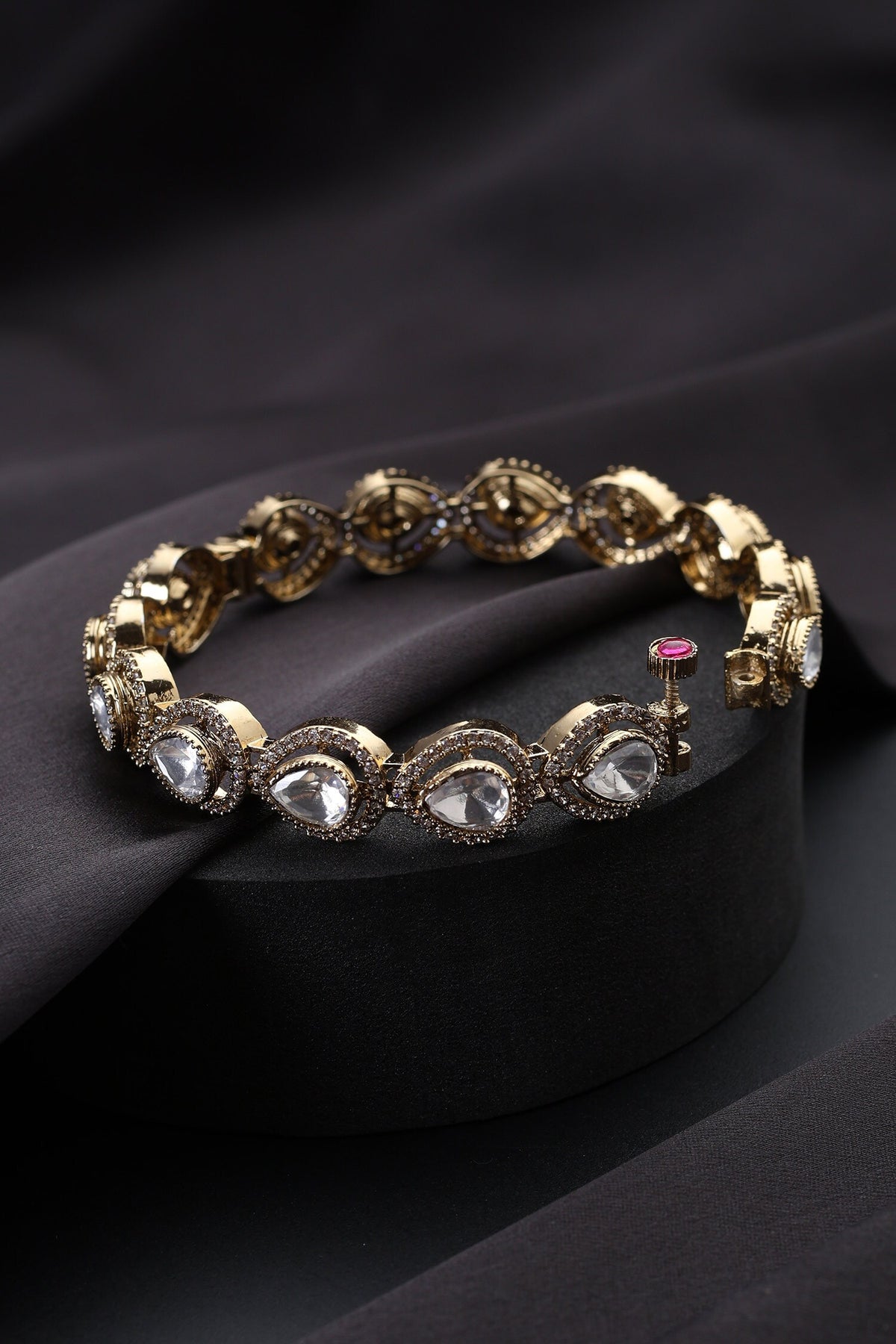 Gold Polki Kada 