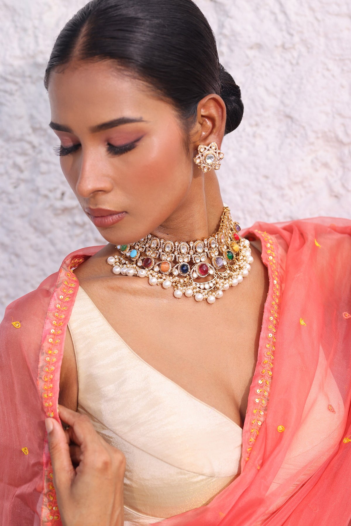 Rajmahal Choker Set 