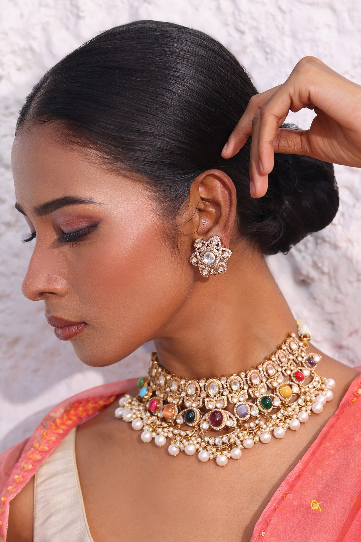 Rajmahal Choker Set 