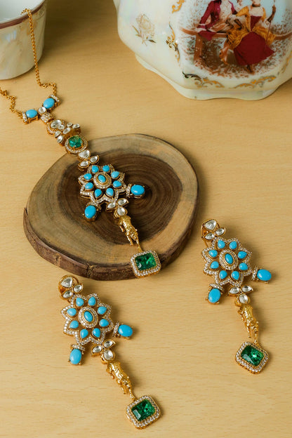 Rajwada Regal Necklace Set 