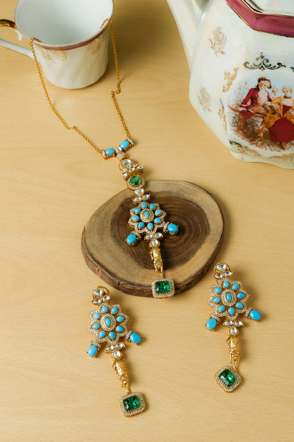 Rajwada Regal Necklace Set 