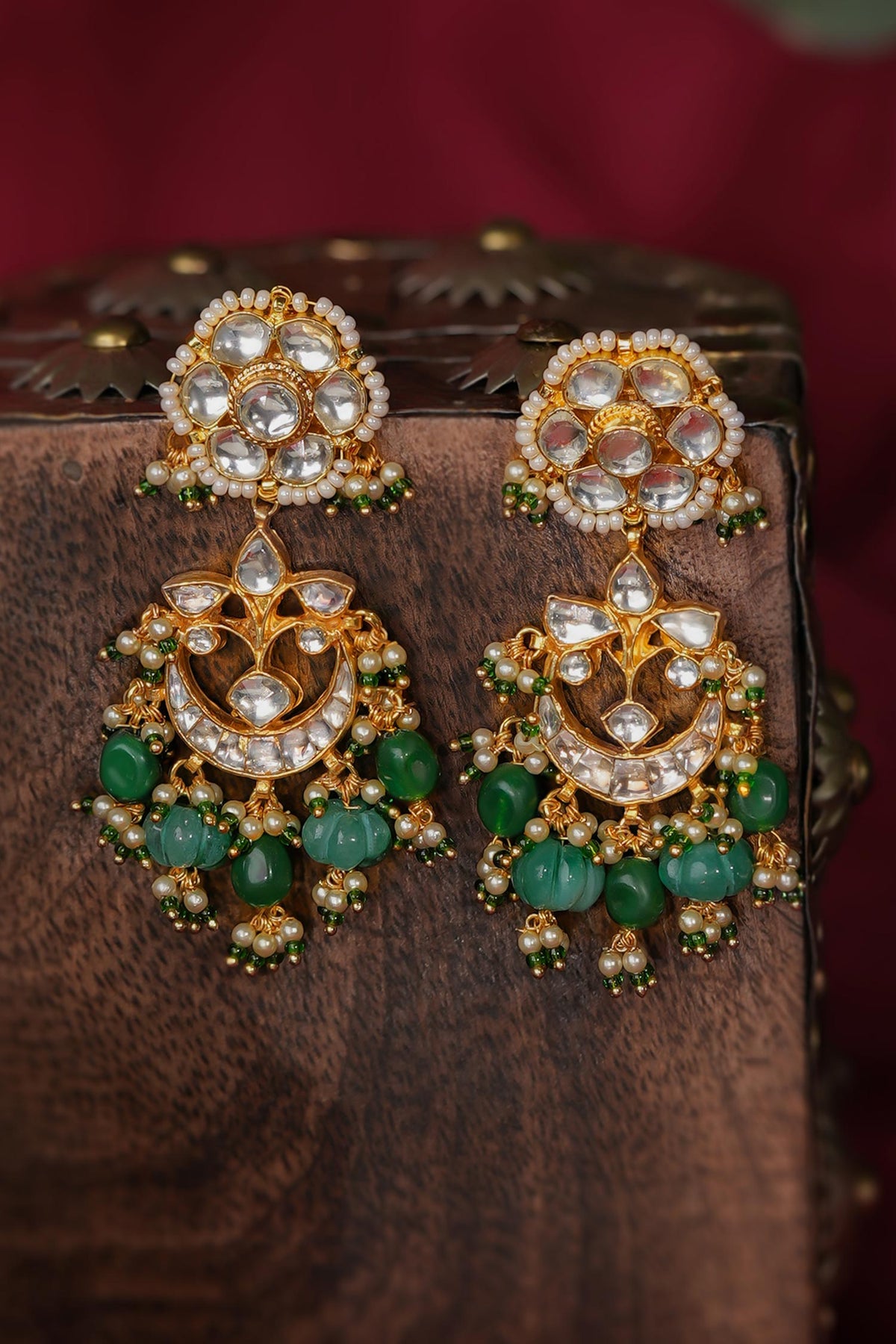 Floral Tiny Occassion Wear Earings 
