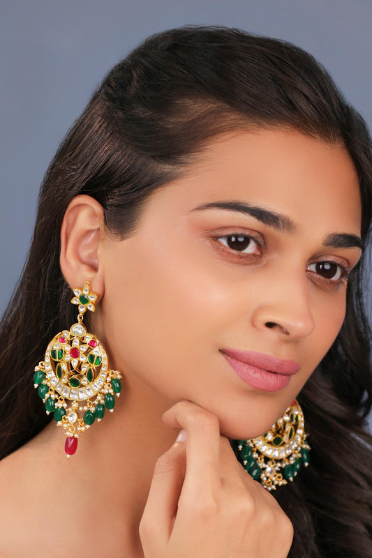Rajasthani Style Handcrafted Earings 