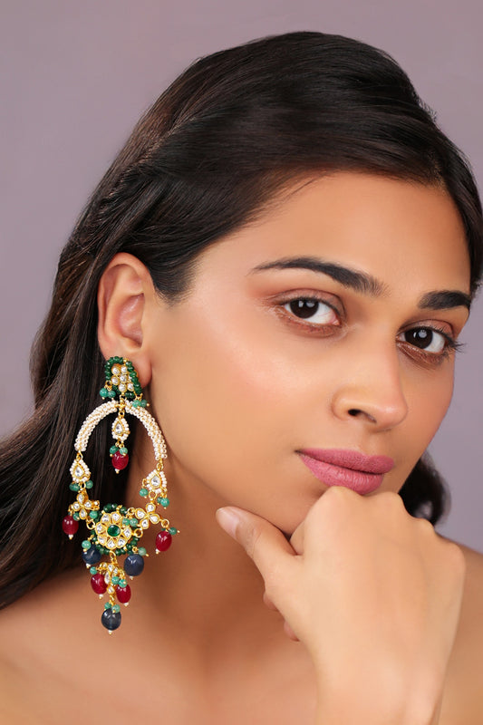 Desi Look Sabya Style Earings 