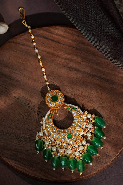Paan Shape Maangtikka 