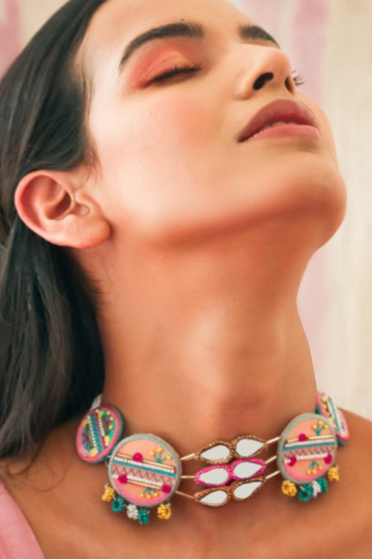 Deewangi Multi Color Choker 