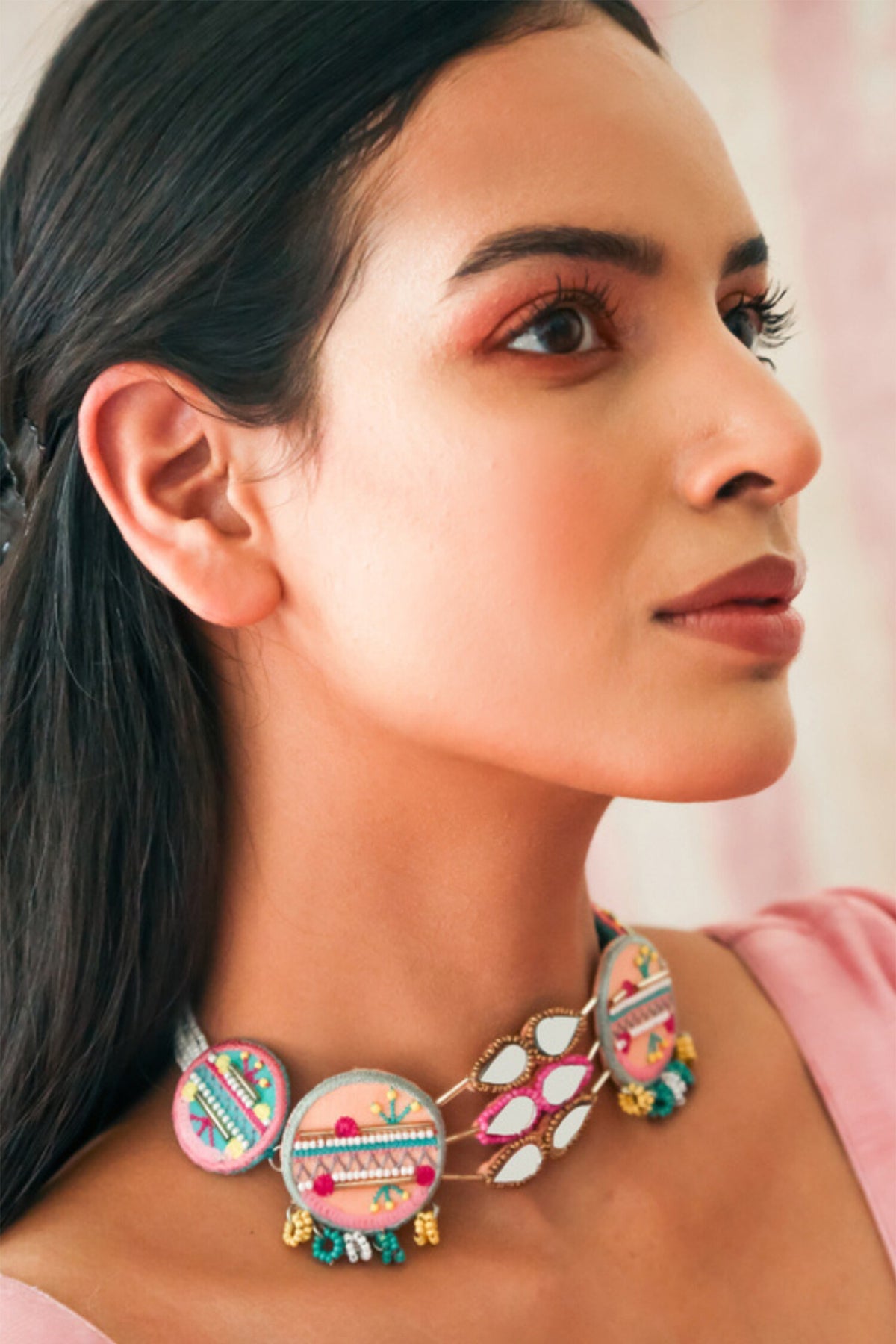 Deewangi Multi Color Choker 