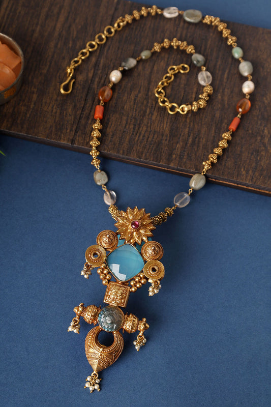 Calcidonia Pendant Necklace 