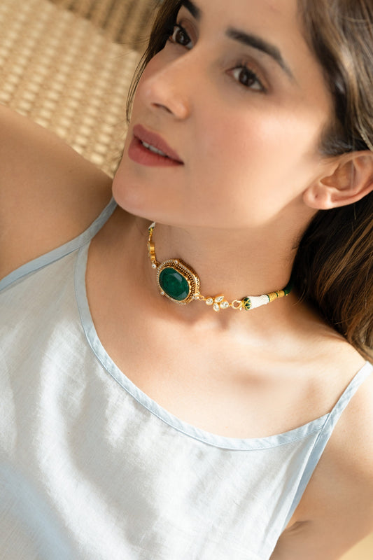 Kundan Choker Necklace 