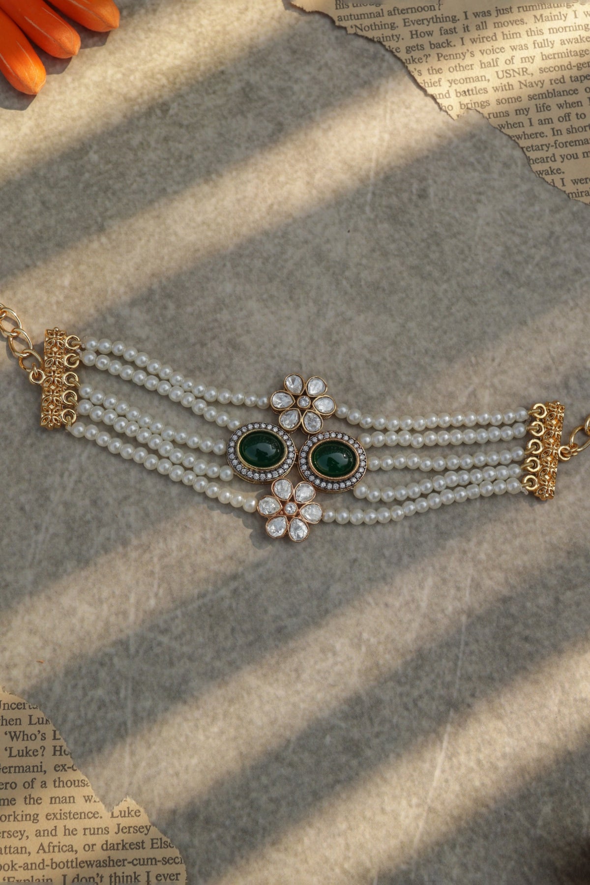 Green Polki Bracelet 