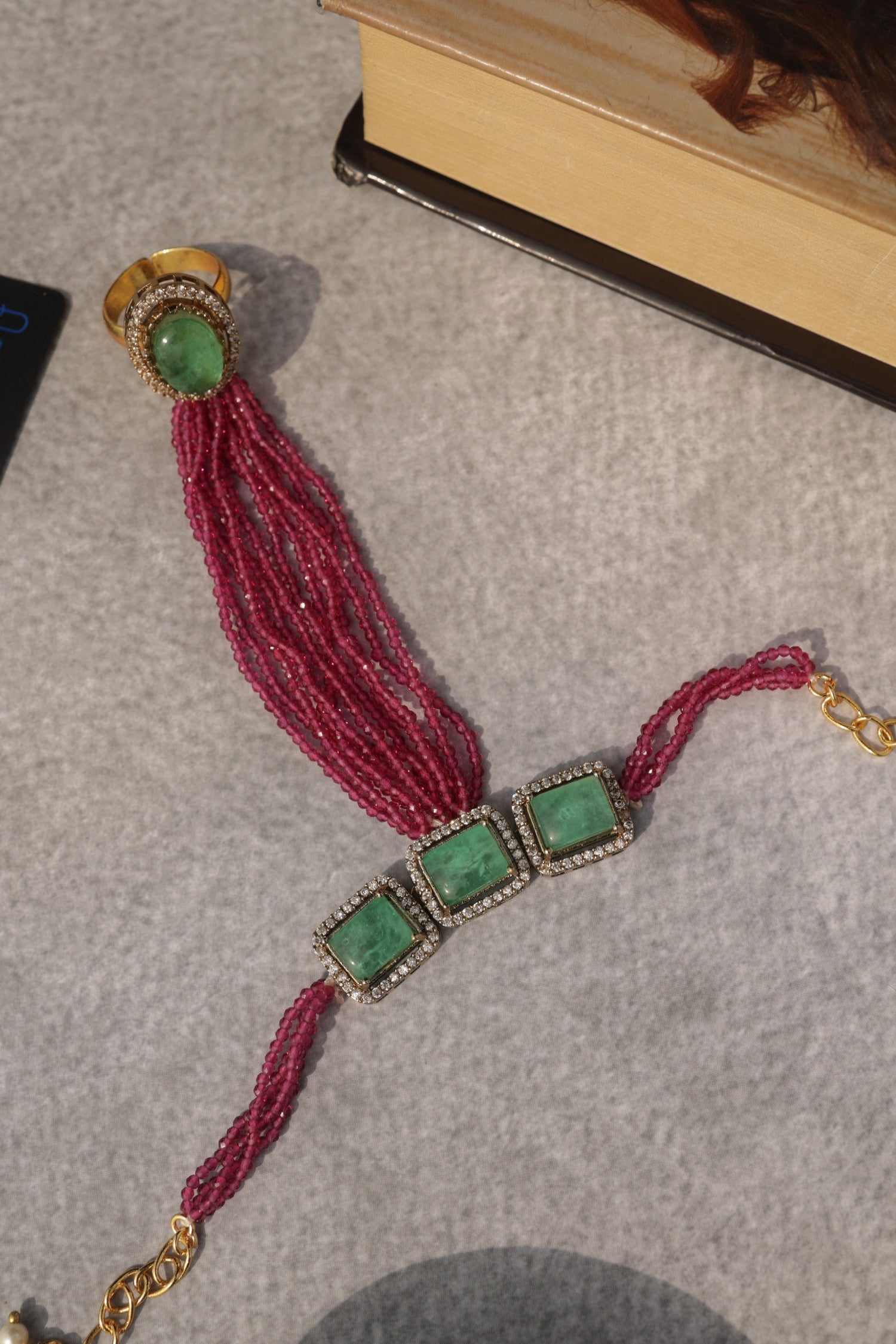 Pink Hathphool Bracelet 