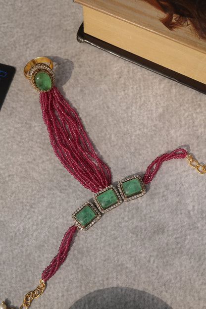 Pink Hathphool Bracelet 