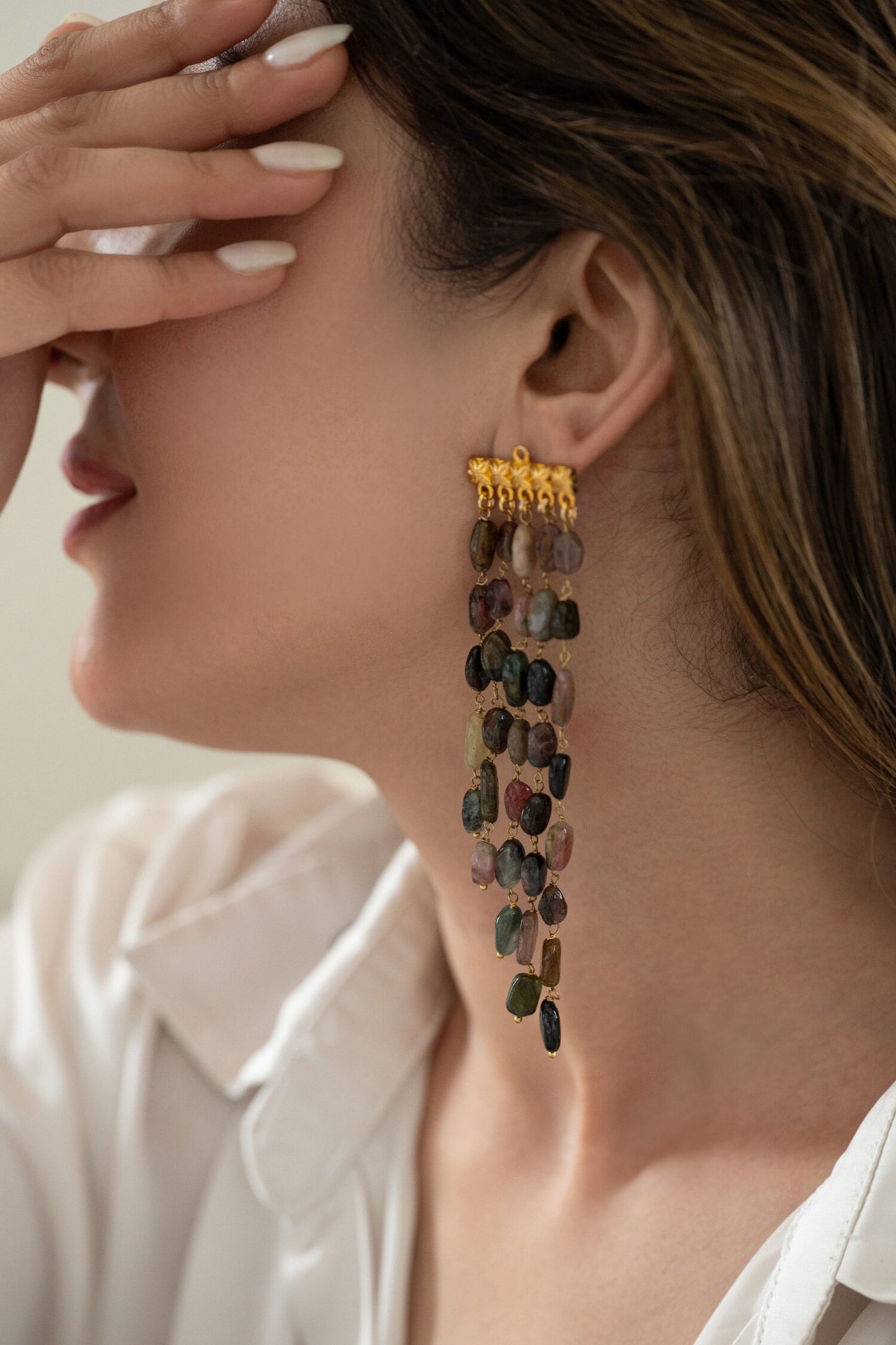 Rain Of Hues Earrings 
