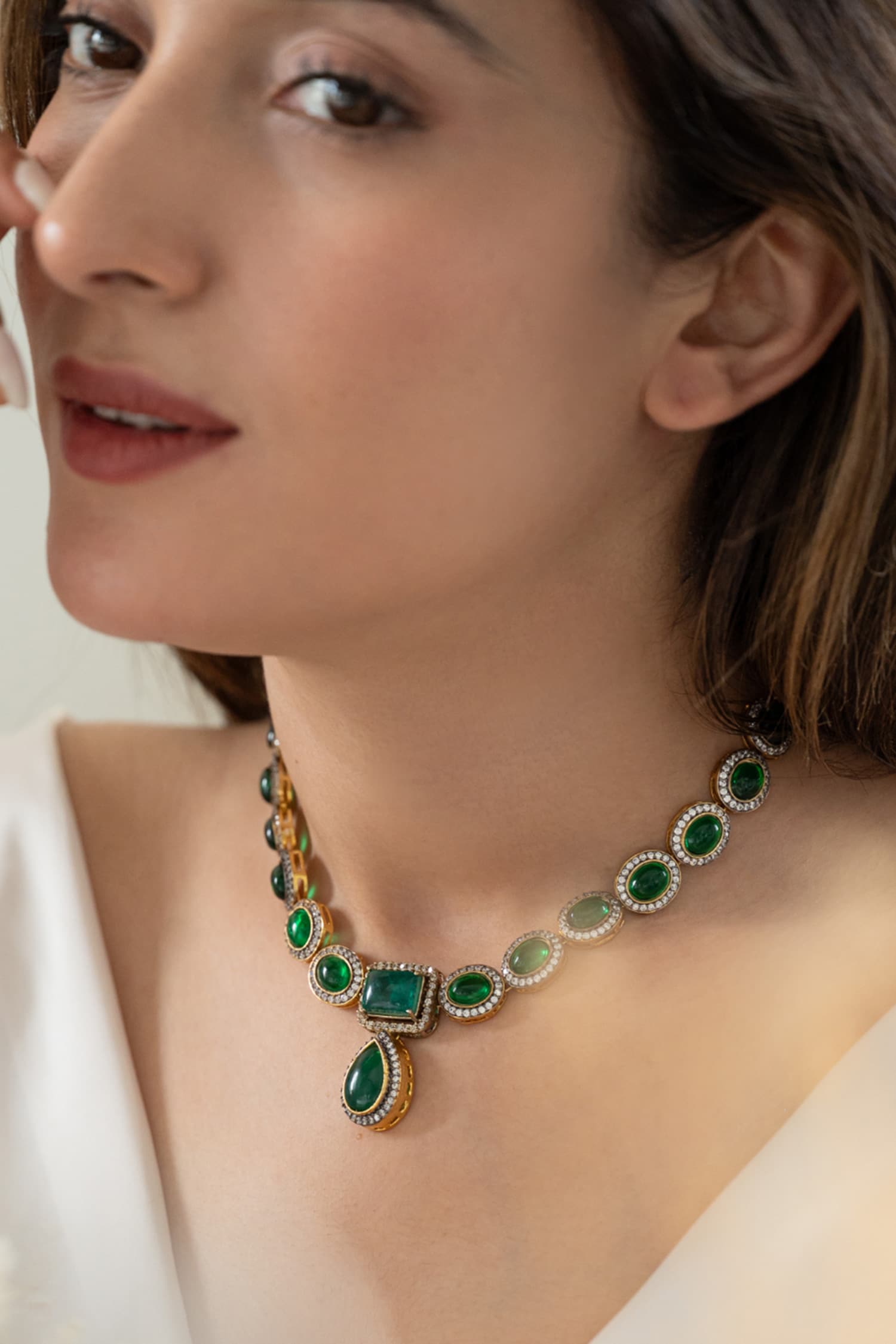Emerald Green Necklace 