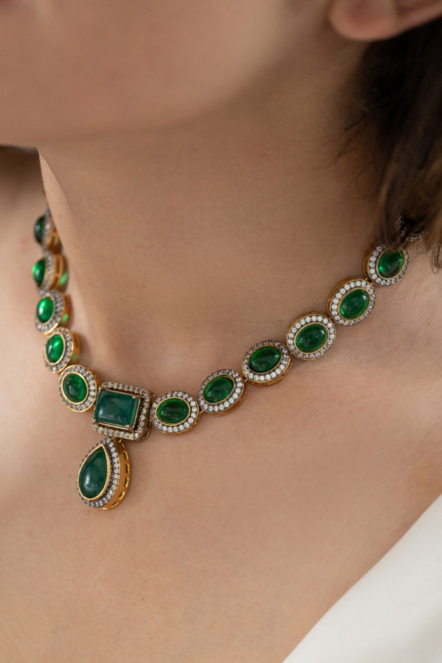 Emerald Green Necklace 
