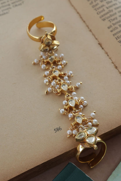Kundan Embellished Ring 
