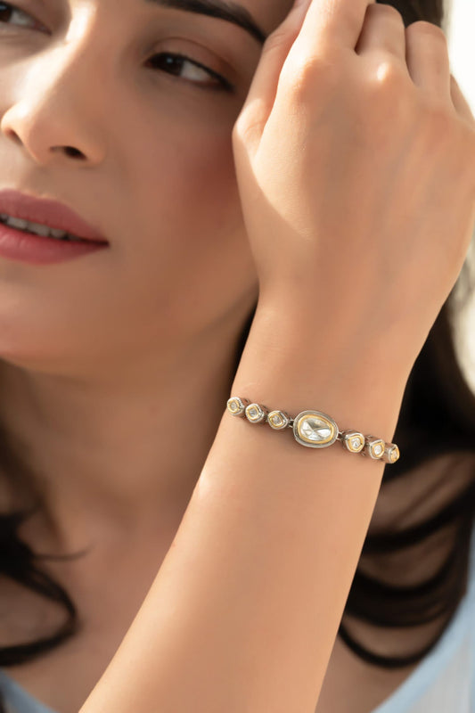 Silver Victorian Bracelet 