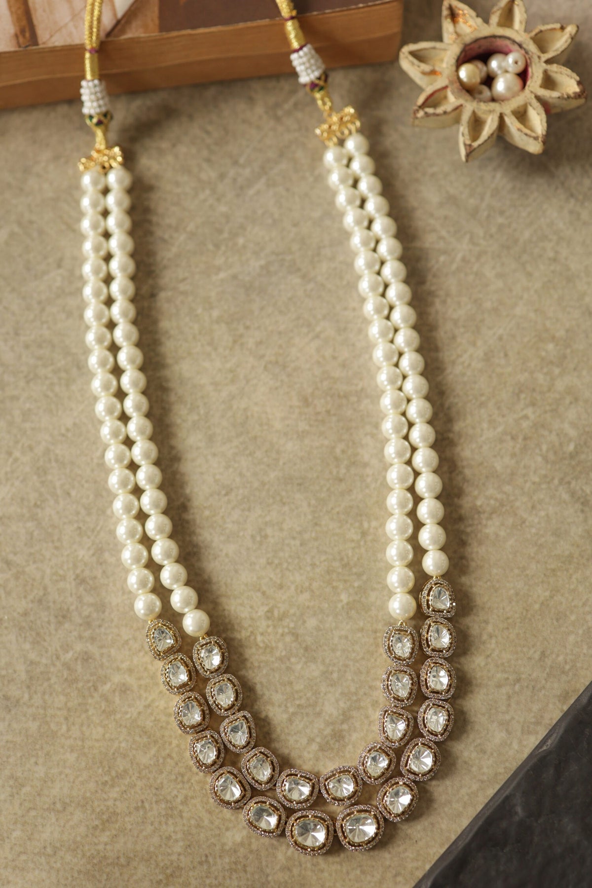 Polki Layered Necklace 