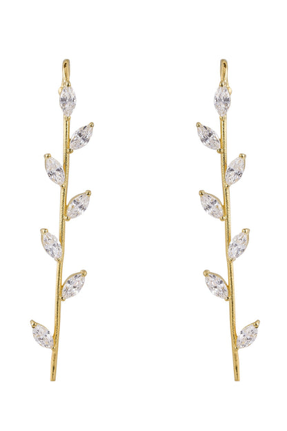 925 Silver Myrtle Earcuffs 