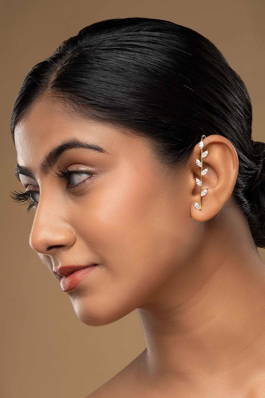 925 Silver Myrtle Earcuffs 