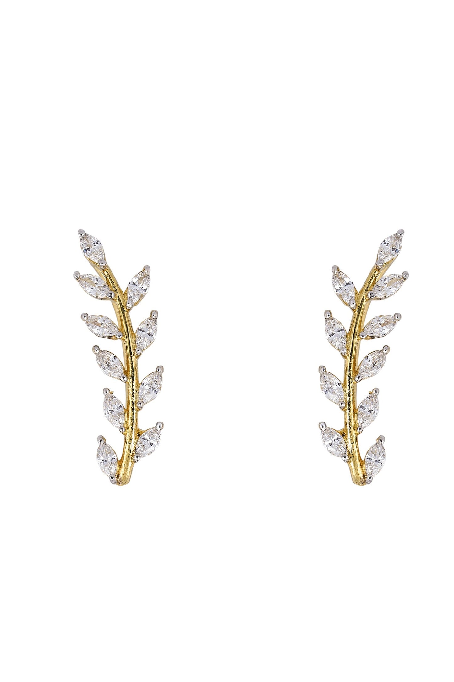 925 Silver Periwinkle Earcuffs 