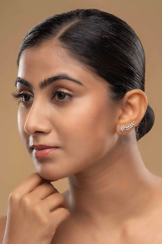 925 Silver Sambac Earcuffs 