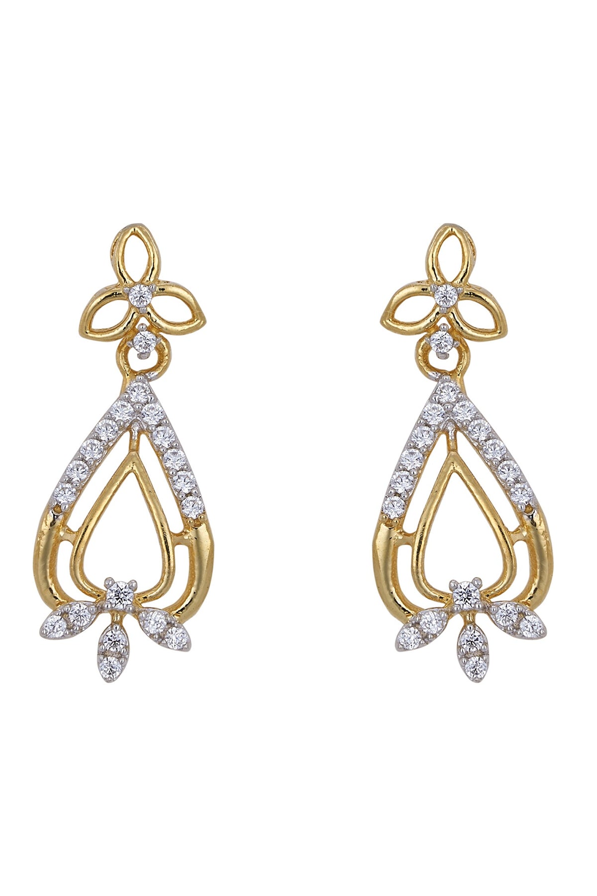 925 Silver Laurel Earrings 